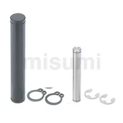 MISUMI 经济型 铰链销 直柱式扣环固定型 L尺寸指定型 题图