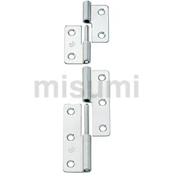MISUMI 拔插蝶形铰链(不锈钢) 题图