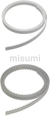 MISUMI 自由端同步齿形带Iron Rubber 题图