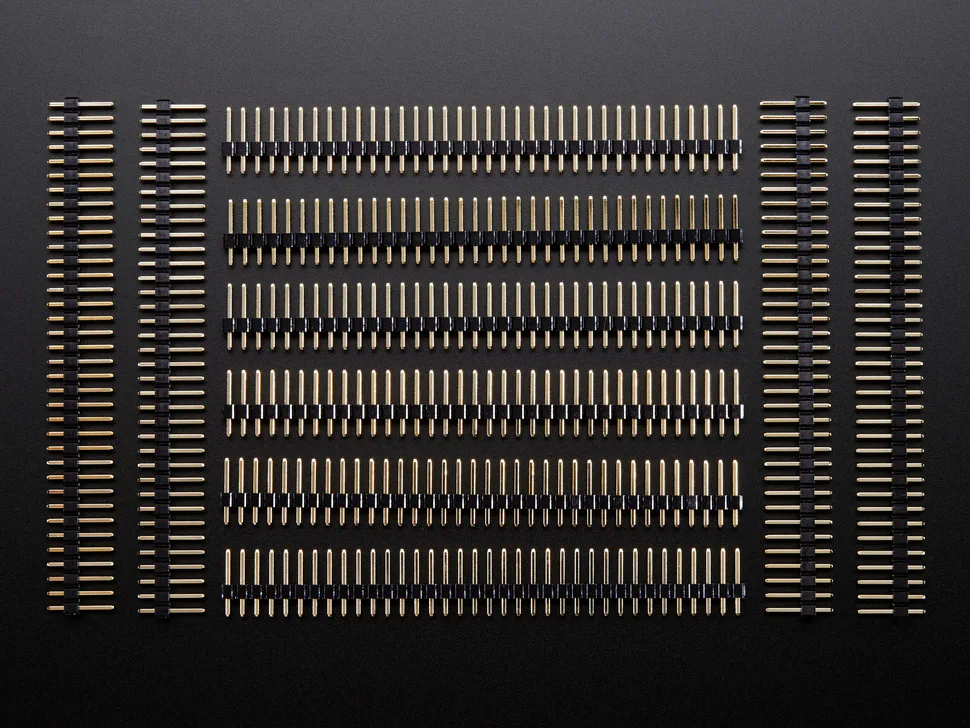 2.54 mm 单排直针排针 题图