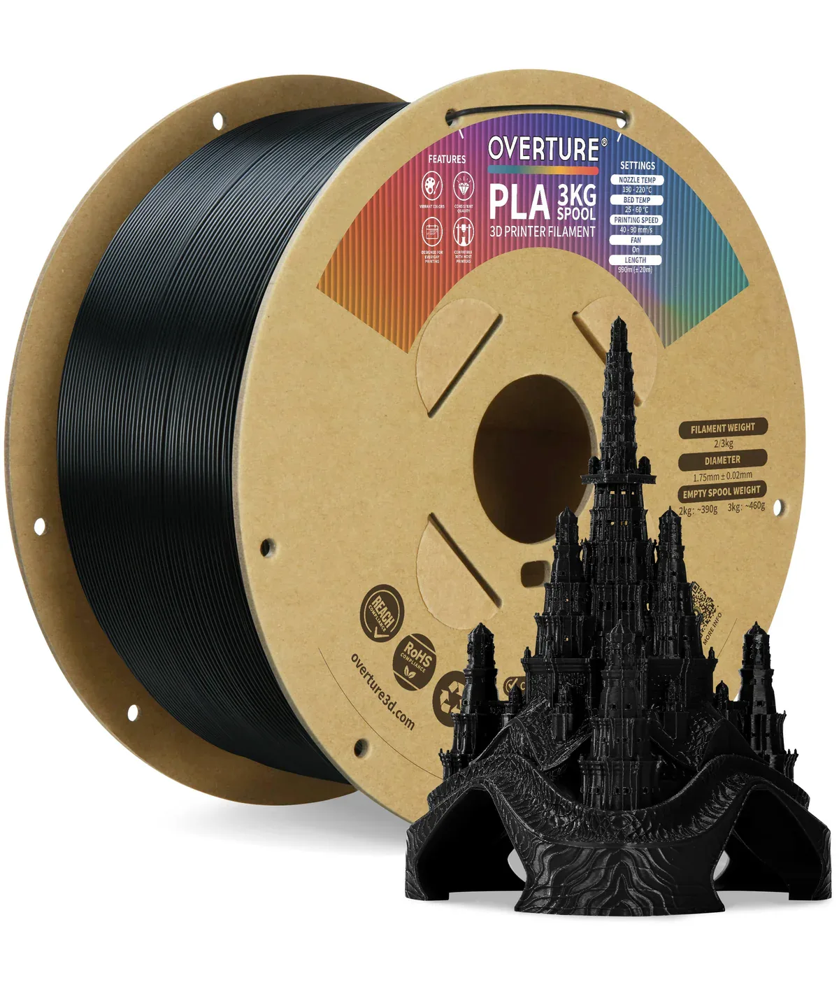 PLA 卷装打印线材（1.75 / 2.85 mm） 题图