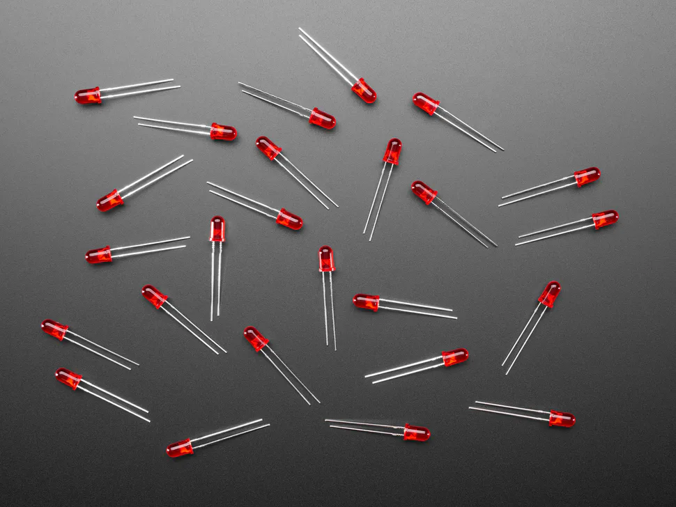 5 mm 漫射单色 LED 题图