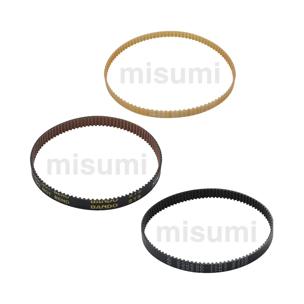 MISUMI 高扭矩同步齿形带 S2M型 题图