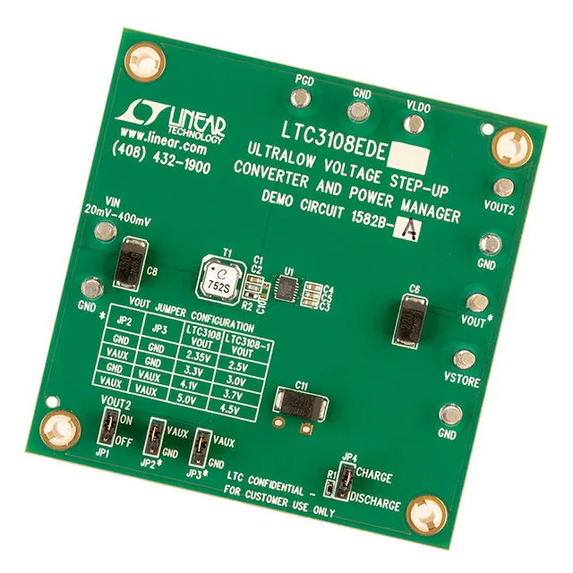 LTC3108 超低压升压能量采集模块 题图