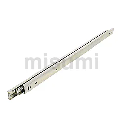 MISUMI 线性滑轨 三段抽拉型 轻载型 27mm宽 钢型 题图
