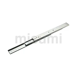 MISUMI 经济型线性滑轨 三段抽拉型 中载型 36mm宽 钢型 题图