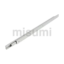 MISUMI 线性滑轨 三段抽拉型 轻载型 20mm宽 铝合金型 题图