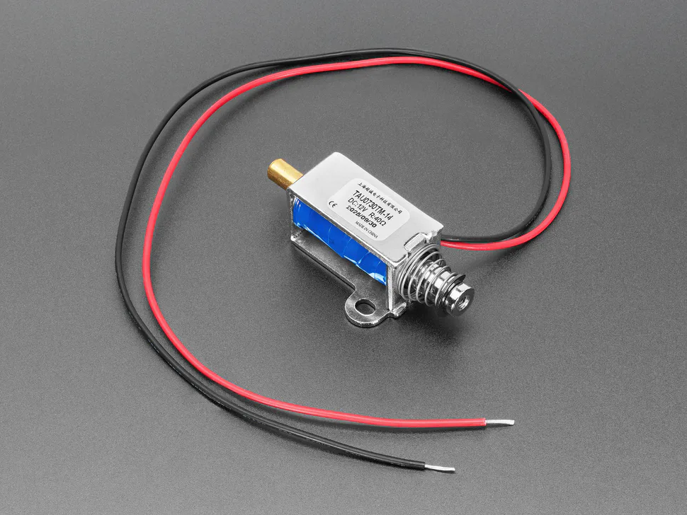 12 V 小型推拉式电磁铁 题图