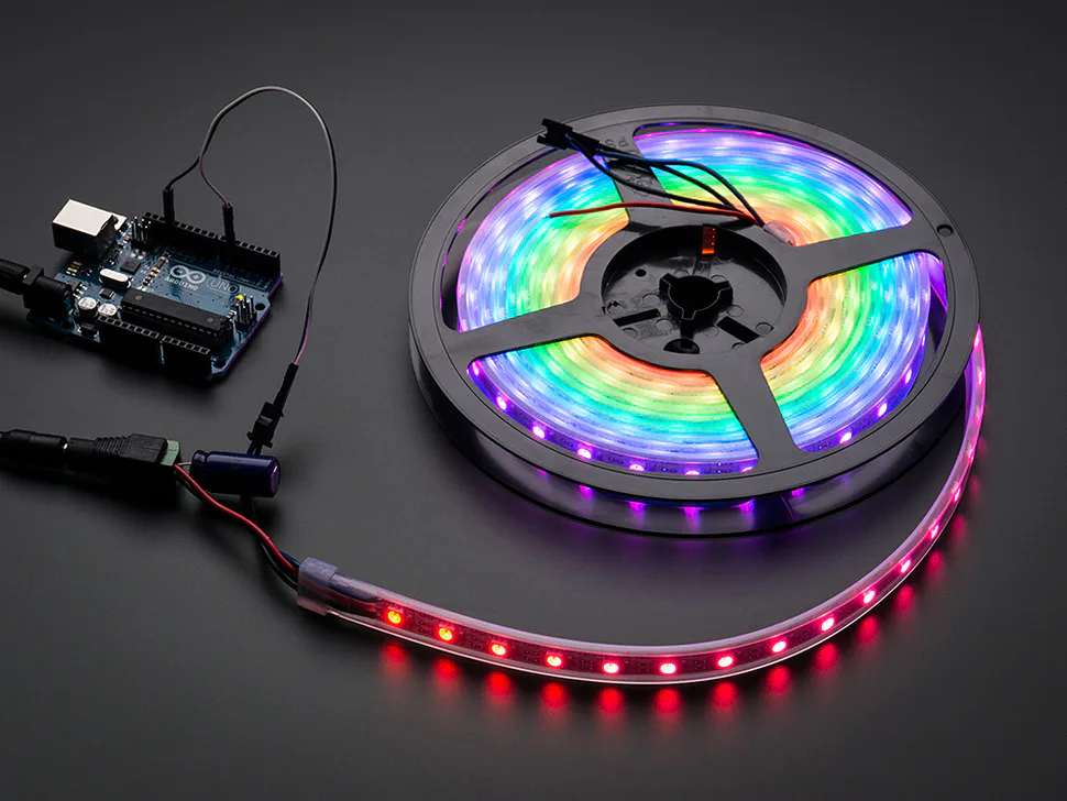WS2812B 数字 RGB LED 灯带 题图