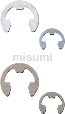 MISUMI E型扣环(轴用) 题图
