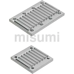 MISUMI 同步齿形带连接用齿板 下方过压防止金属件 孔位置指定型 题图