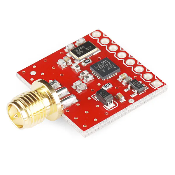 nRF24L01+ 2.4 GHz 收发模块 题图