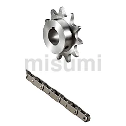 MISUMI 链条 小型传送带用/链轮/接头链节 双节距R型 题图