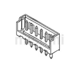 莫仕MOLEX 连接器 Micro-Latch™2.00 mm间距电路板用针座直通型（53253） 题图